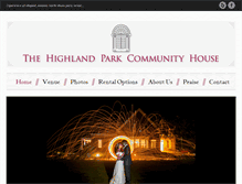 Tablet Screenshot of highlandparkcommunityhouse.org